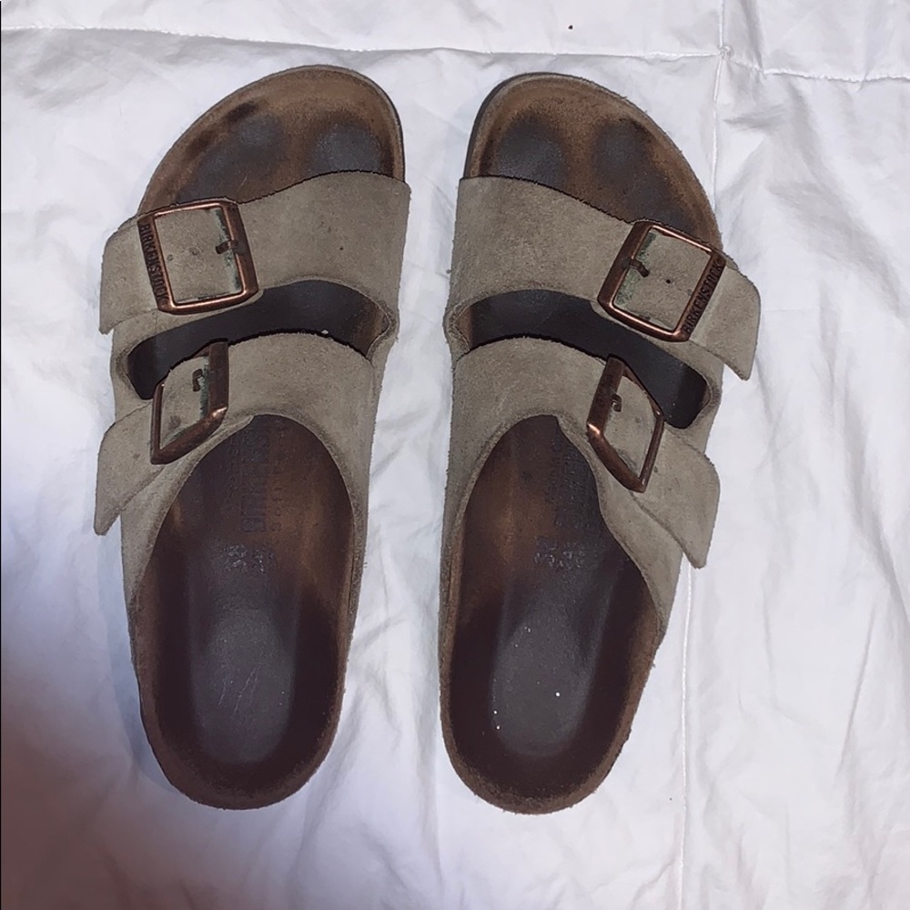 Women’s Taupe Birkenstock’s